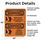 Signmission Safety Culture Sign, 10 in Width, Vinyl Decal, Rectangle, Bilingual OS-2PACK-WS-D-1014-L-12537 - alternate 6